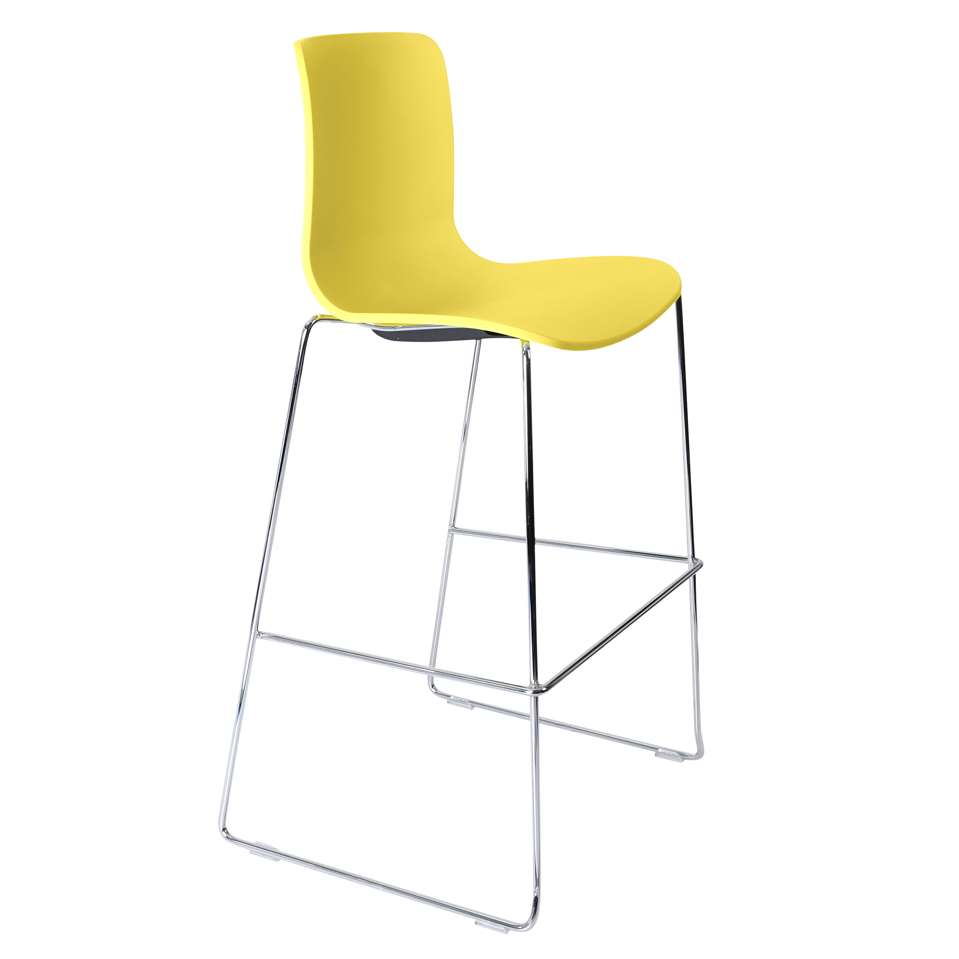 Acti Stool (Yellow / Stool Sled Base)